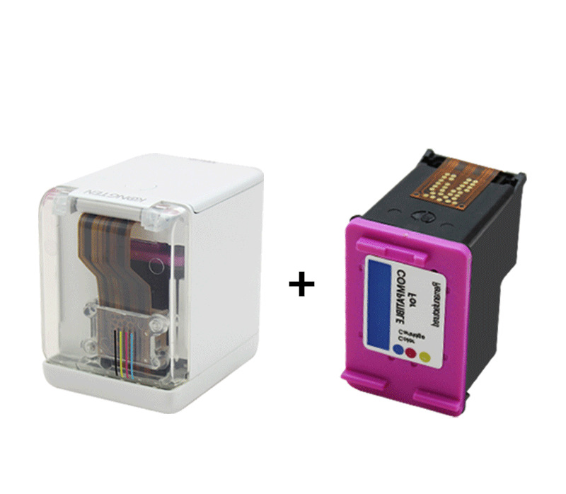 simecco model handheld color printer mini portable small printing press wireless smart DIY inkjet tattoo
